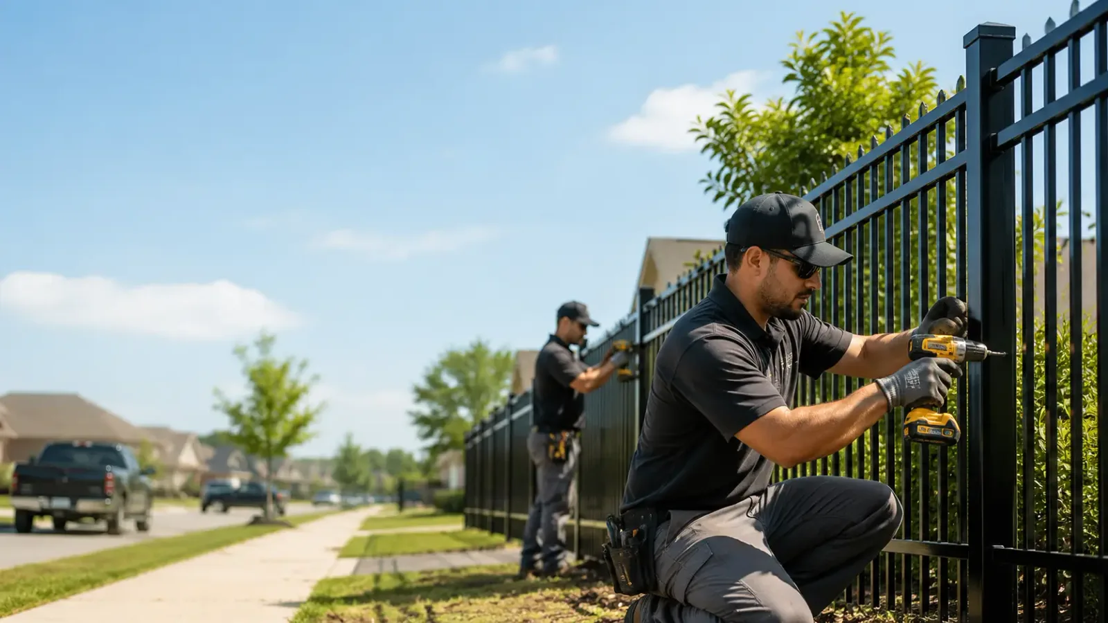 Metal Fence Installation in Seaford, VA